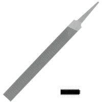 Glardon/Vallorbe 扁锉，切割0.5mm的金属片。