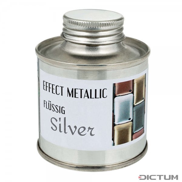 Vernice effetto metallico, argento
