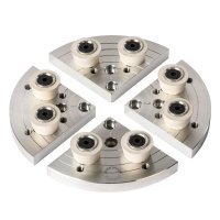 Axminster Button Jaws with 8 Rubber Buttons, Ø 150 mm