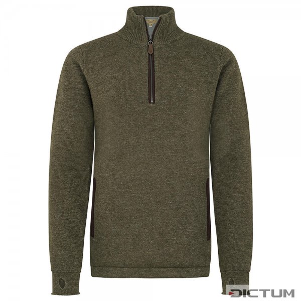 Dubarry »Morrisey« Ladies Zip Neck Sweater, Dusky Green, Size 36