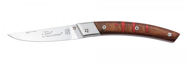 Couteau pliant Le Thiers RLT, Banksia, rouge