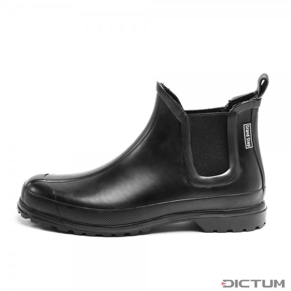 Grand Step buty gumowe damskie z naturalnego kauczuku, czarne, rozmiar 37