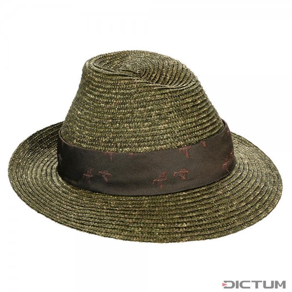 »Duck« Straw Hat, Loden, Size 61