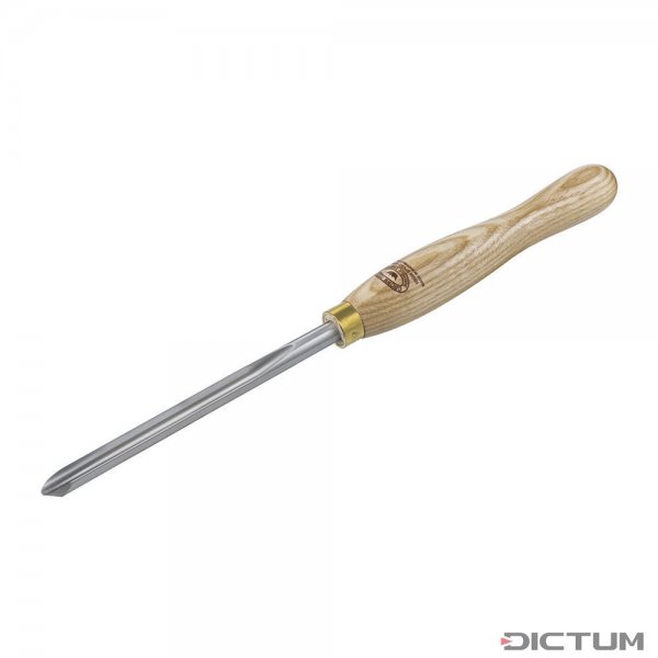 Crown »English-style« Spindle Gouge, Ash Handle, Blade Width 9 mm