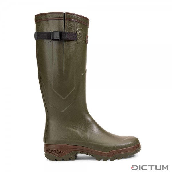 Aigle Rubber Boots PARCOURS 2 VARIO, Khaki, Size 47