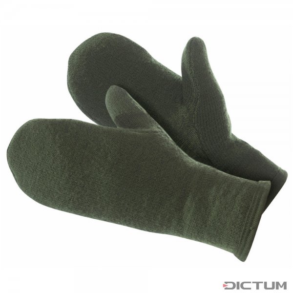 Rękawiczki Woolpower, zielony, 400 g/m², rozmiar M