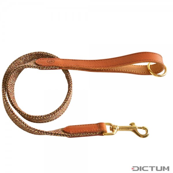 Correa para perros Helen Wells »Tweed Classic«, beech, 120 cm