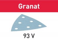 Festool Hoja de lijar STF V93/6 P60 GR/50 Granat, 50 piezas