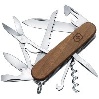 Victorinox Folding Knife, Victorinox Folding Knife, Huntsman Wood