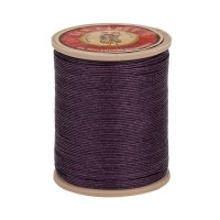 »Fil au Chinois« Waxed Linen Thread, Aubergine, 133 m