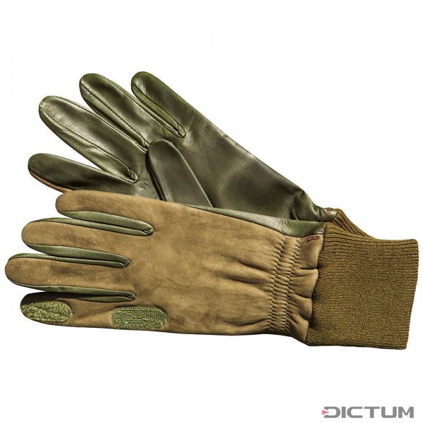 Men's Shooting Gloves »The Moorland«, Olive, Size XL