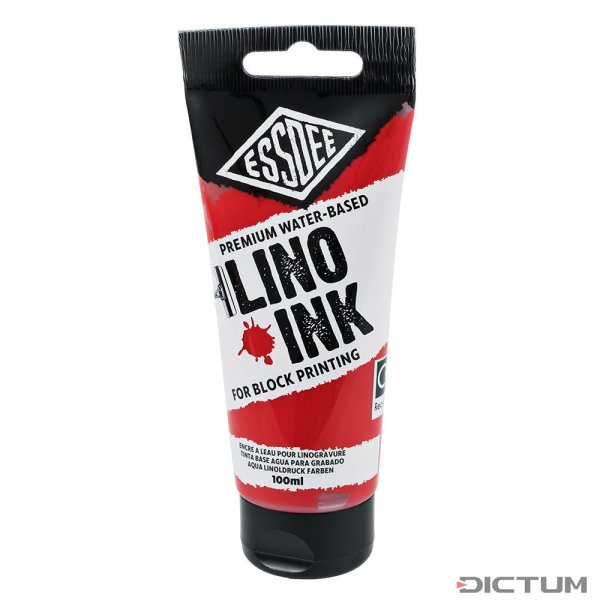 ESSDEE Linoldruck-Farbe, rot