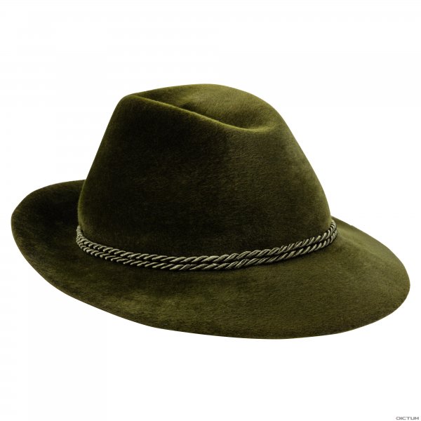 Lovecký klobouk &quot;Royal&quot;, zlato-olivový, velikost 57