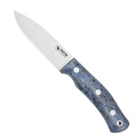 Охотничий и полевой нож Casström Forest, карельская береза (синяя)
