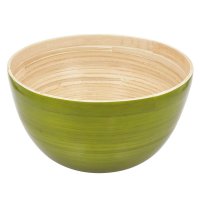 Bamboo Bowl Large, Green Bamboo Bowl Large, Green