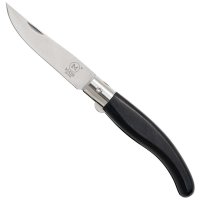 MAIN »Spanish Line« Folding Knife, Black Pakka Wood