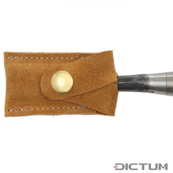 Leather Protective Cap for Chisels Made of Stretchable Leather, 3-9 mm