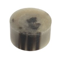 Buffalo Horn Cylinder, Buffalo Horn Cylinder, Grained, Ø 30 x 20 mm