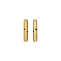 Chinrest Barrel, Gold Chinrest Barrel, Gold Coloured Titanium, 1 Pair, Barrel 23 mm