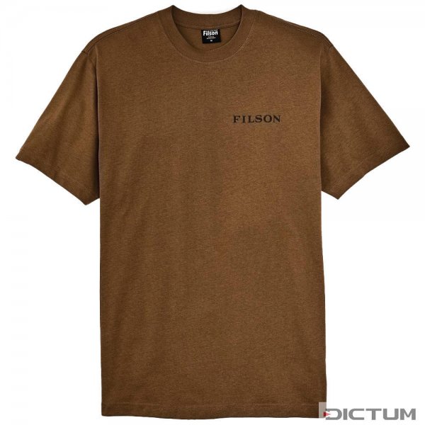 Filson S/S Pioneer Graphic T-Shirt, Gold Ochre/Deer, Size S