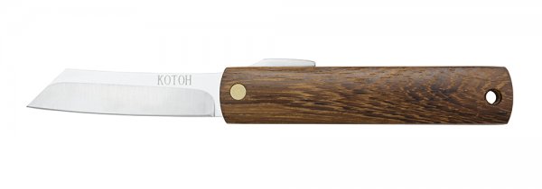 Cuchillo plegable japonés Kotoh, wengué