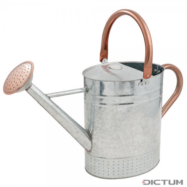 »French Style« Watering Can, 9 l, Galvanized