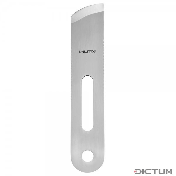 Coltello smussatore per cuoio, a quarto di luna