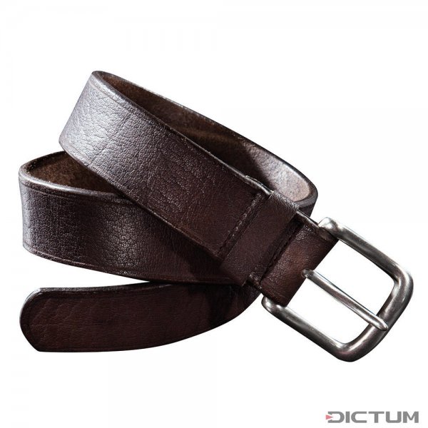 Cinturón de cuero de búfalo Heinz Bauer, longitud 105 cm