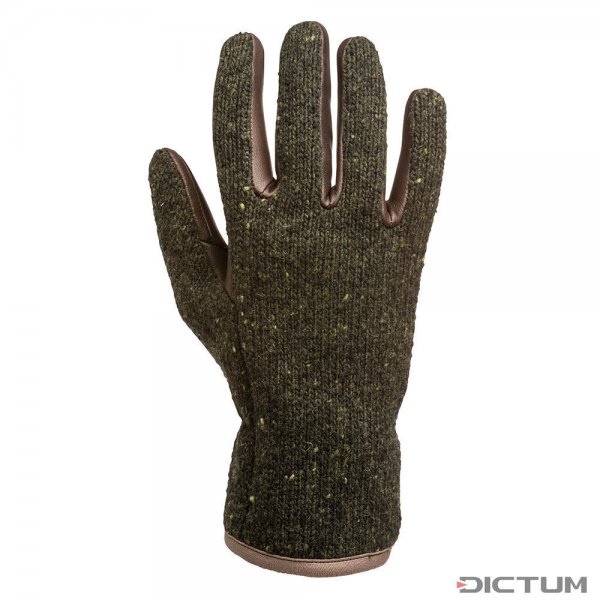 Laksen Herren Handschuhe, Salzburg, grün/braun, Größe 7