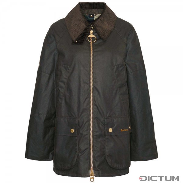 Veste cirée pour femme Barbour » Allerston «, vert olive/vieilli, taille 38