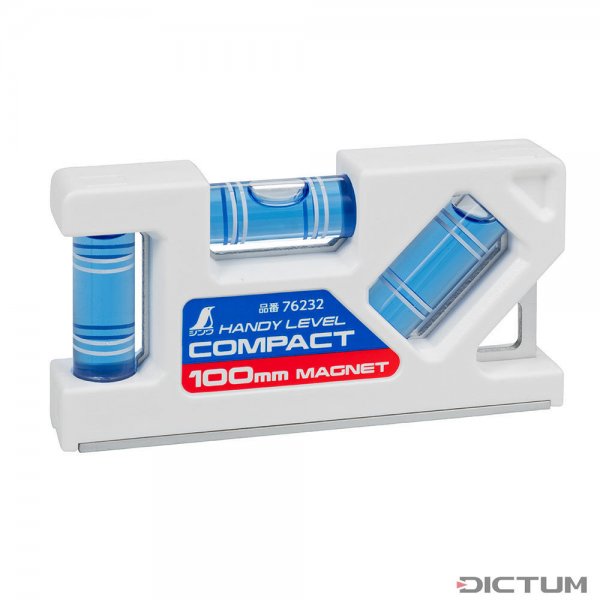 Shinwa Pocket Spirit Level with Magnet, 100 mm