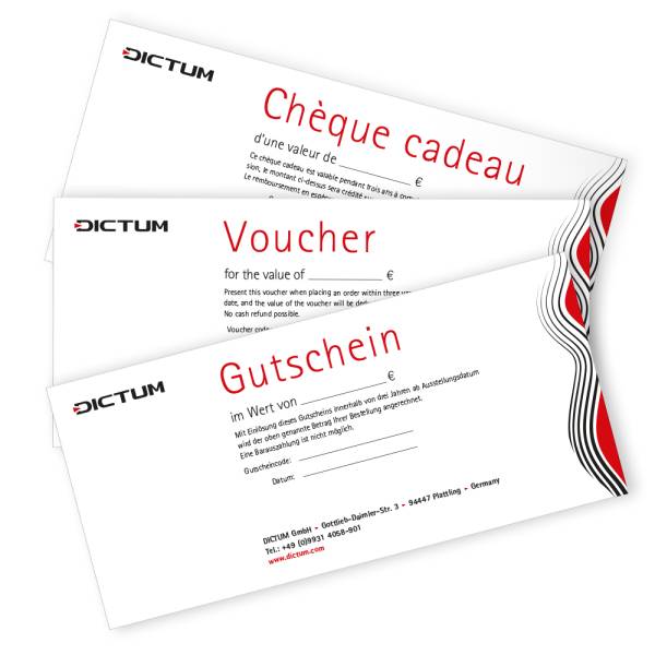 Voucher, 100 Euro, printed