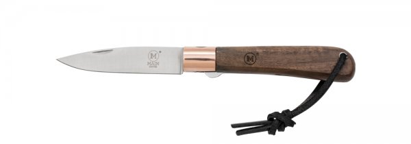 Couteau pliant MAIN » Copper Line «, noyer