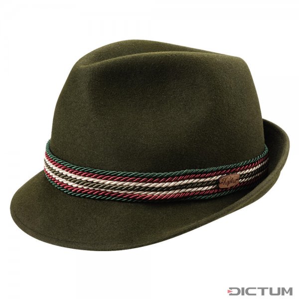 Sombrero para mujer Kepka »Die feine Grete«, verde, talla 55