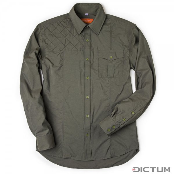Westley Richards Mountain Breeze Technical Safari Shirt, woodland, velikost M