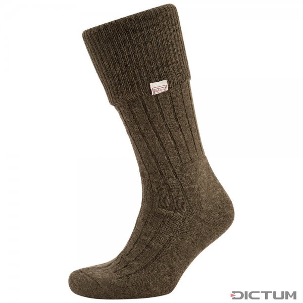 Chaussettes pour bottes en alpaga Dubarry, vert olive, taille S (35-38)