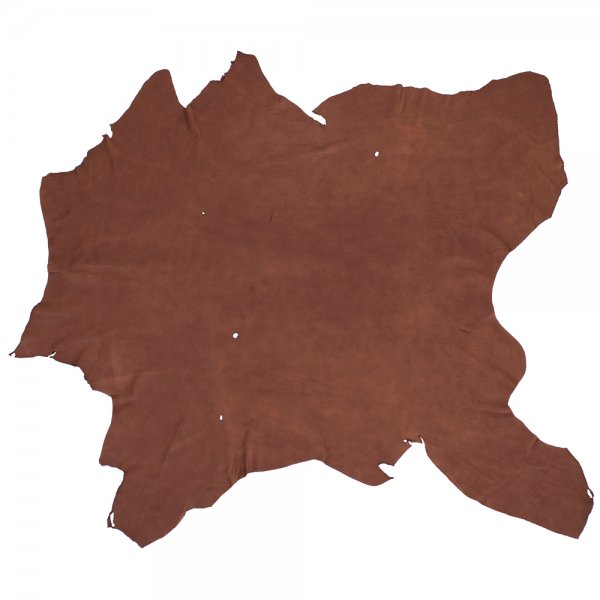 Elk Leather, Dark Brown, 15-16 sq. ft.