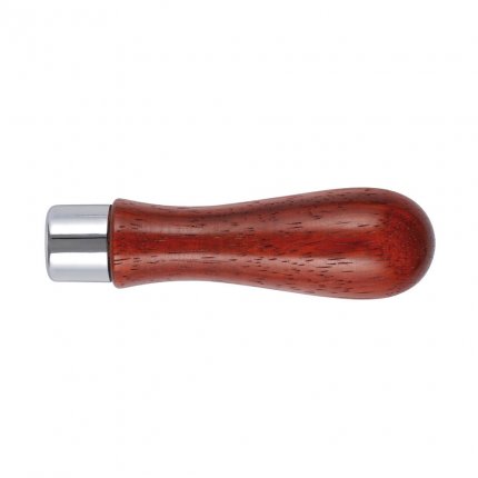 Precious Wood Handle, Slim Drop-shaped Design, Ferrule Diameter 15 mm
