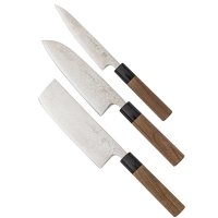 Juego de cuchillos Hokiyama Hocho »Black Edition«, 3 piezas