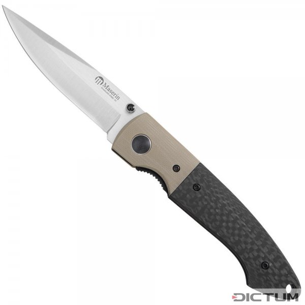 Coltello a serramanico Maserin, fibra di carbonio