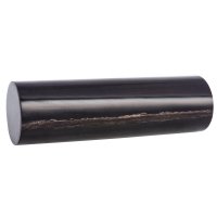 Büffelhorn-Rolle, Ø 35 x 115 mm, schwarz