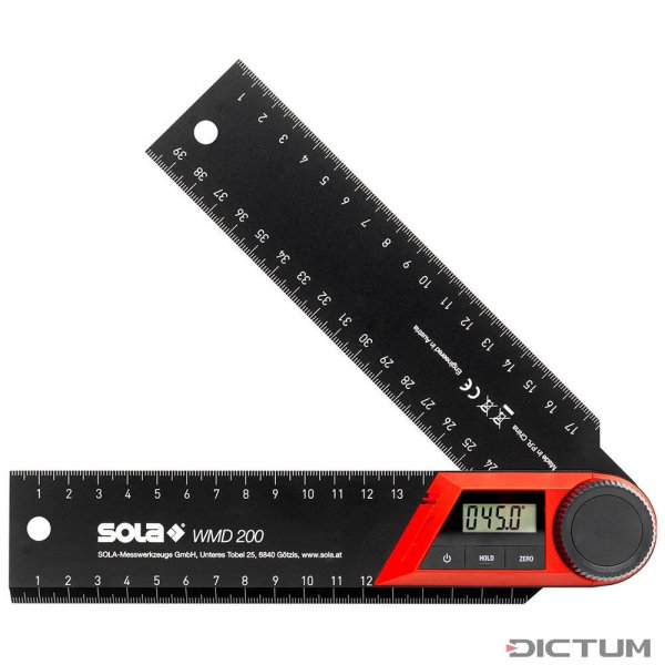 Sola Digitaler Winkelmesser, WMD 200, Winkelmesser