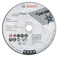 Bosch Straight Cutting Bosch Straight Cutting Disc Expert for Inox, Ø 76 mm, 5-Piece Set