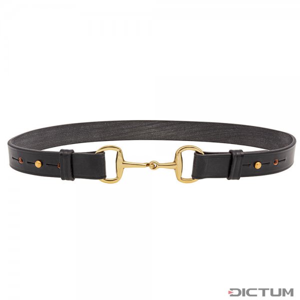 Bridle Leather Belt »Ashton«, Black, 95 cm