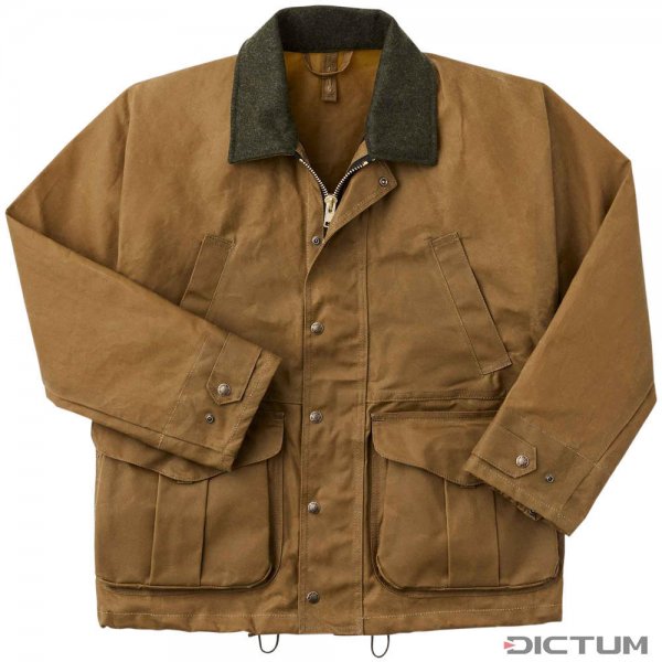 Filson Tin Cloth Field Jacket, dark tan, taglia XXL