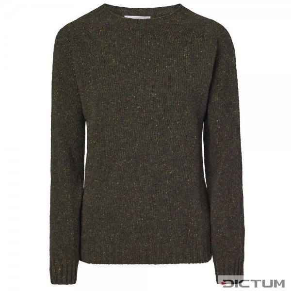 »Donegal« Ladies' Sweater, Dark Green, Size XL