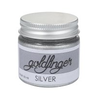 Metalická pasta Goldfinger, stříbrná
