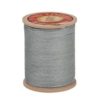 »Fil au Chinois« Waxed Linen Thread, Light Grey, 133 m