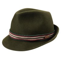 Kepka kapelusz damski Kepka kapelusz damski „Elegancka Greta”, zielony, rozmiar 57