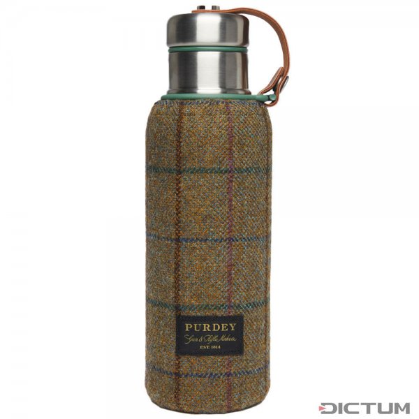 Purdey »Fyne« Insulated Flask with Tweed, 500 ml